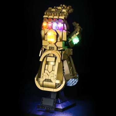 Imagem de LED Light for Lego 76191 Marvel Infinity Gauntlet Set, Light Kit Compatible with Lego 76191 Building Blocks Model, Not Included The Model Set