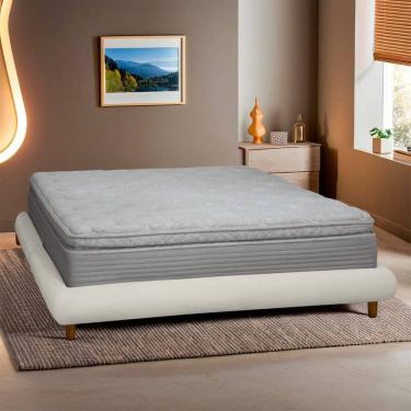 Imagem de Base Cama Box King Size 208cm Orgânica Napole Bouclê