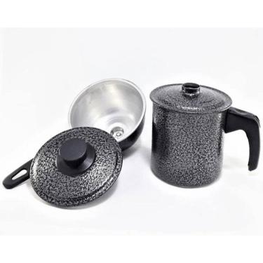 Imagem de Cuscuzeira Individual Alumínio Nordestino 500ml