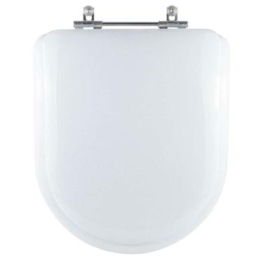 Imagem de Assento Sanitario Almofadado Oxford Branco Para Vaso Deca