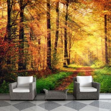 Imagem de Papel de Parede Paisagem Floresta Natureza Sala Painel - 063pcp - Allo