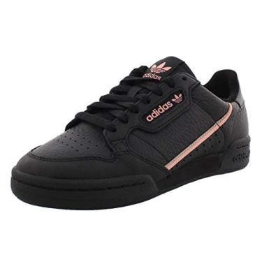 Imagem de adidas Originals Continental 80 Tênis balístico masculino, Núcleo preto/rosa vestígio/cobre Met., 11
