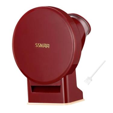 Imagem de IEUDNS Picador de legumes manual, fatiador de alimentos, máquina de fatiar doméstica, processador de alimentos manual para cebola, cenoura, tomate, presunto