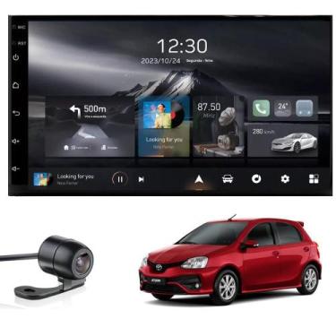 Imagem de Central Multimídia Etios Todos Adak G2 Tela QLED de 7" Polegadas 2GB 6