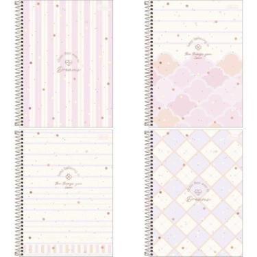 Imagem de Caderno 10X1 Capa Dura Soho 160 Folhas Pacote com 04 - Tilibra