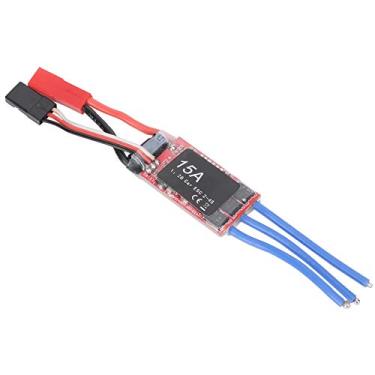 Imagem de RiToEasysports 15A Controlador de Velocidade Eletrônica, Acessório de Modelo de Carro RC ESC, 24s para 1/24 1/28 Carro RC, Duração da Bateria Longa, Explosão Instantânea, de Energia de Núcleo