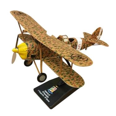 Imagem de harayaa Modelo de caça em escala 1/72, avião fundido em liga metálica com suporte para exibição, coleção de brinquedos, modelo de aeronave realista, brinquedo