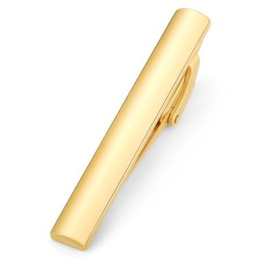 Imagem de HONEY BEAR 5 cm/5,4 cm/6 cm barra de prendedor de gravata masculina para presente de casamento de negócios de aço de tamanho normal 5 cm/5,4 cm/5,4 cm/6 cm, 5/5.4/6cm, Aço inoxidável, Sem Pedra