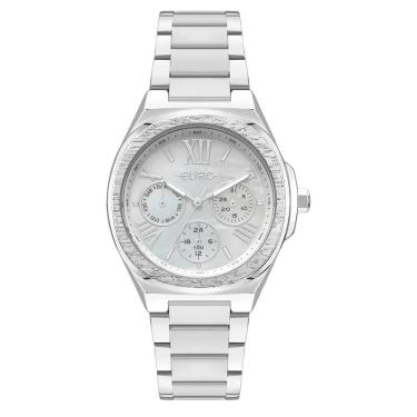 Imagem de Relógio Euro Feminino Multiglow Prata - EU6P79AF/4B