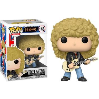 Imagem de Boneco de vinil pop Def Leppard Rick Savage, edição limitada - Gloome 