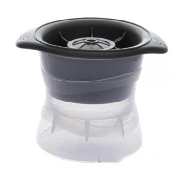 Imagem de 3 Unidades Forma de Gelo Redonda Silicone 6cm – ICE Ball para Whisky, Gin e Vodka