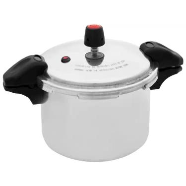 Imagem de Panela de Pressão 4,5 Litros Fechamento Externo com alça - Eirilar  Polida