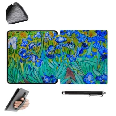 Imagem de GUKSRASO Capa para Kindle Oasis 10ª/9ª Geração 2019/2017 (Modelo: CW24WI/S8IN4O) - Adequado Apenas para 7 Polegadas, Capa Protetora Fina e leve de TPU com Alça de Mão e Caneta