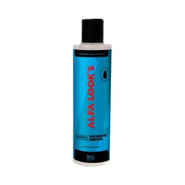 Imagem de Shaving gel hidratante menthol - alfa look's 300g