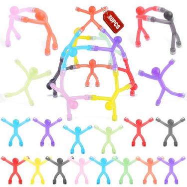 Imagem de Brinquedos magnéticos TGIQROVE, 30 peças magnéticas masculinas para cr