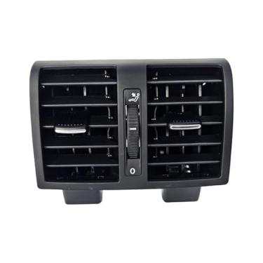 Imagem de KiBcsLic Painel de ventilação central traseiro do ar condicionado, tampa de ventilação do ar condicionado automotivo, saída de carro para Touran 2004-2019