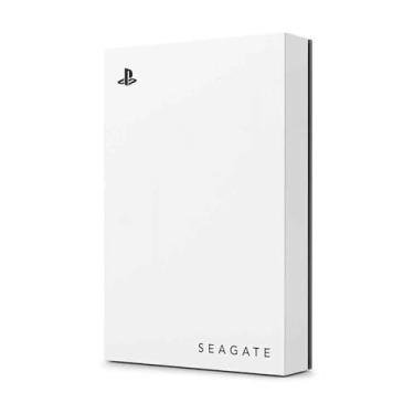 Imagem de HDD Externo Seagate 2TB USB 3.0 Portáril Playstation 5 Game Drive - (Led Azul, PS5, Branco)