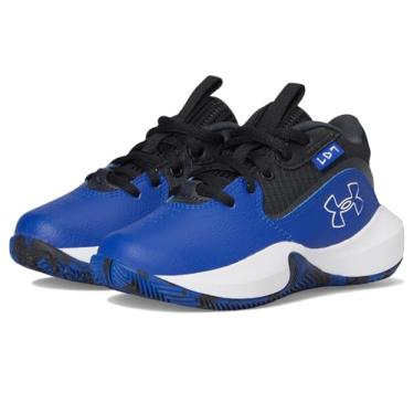 Imagem de Under Armour Tênis infantil unissex pré-escolar Lockdown 7, (403) Royal/Preto/Branco, 11.5 Little Kid