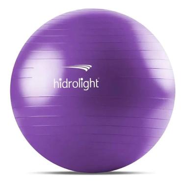 Imagem de Bola Suiça Para Pilates Exercícios Ginástica 65Cm Hidrolight