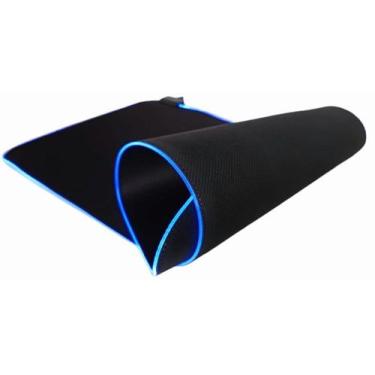 Imagem de Mouse Pad Gamer com LED RGB 30cm x 80cm - Superfície Antiderrapante - 