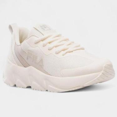 Imagem de Tênis Fila Emotion Feminino - Off White e Bege, 36