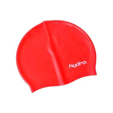 Imagem de Touca Natação Dribbling Silicone Adulto - Vermelho-Unissex