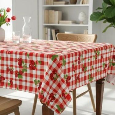 Imagem de Toalha de Mesa Retangular 4 Lugares 1,40x1,40m Oxford - Decoração Cozi