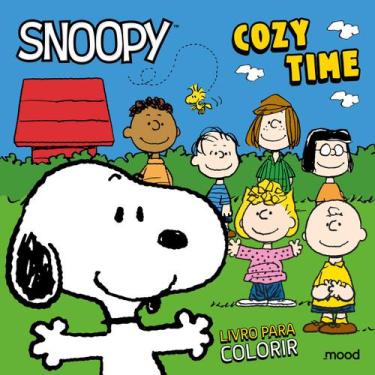 Imagem de Livro - Snoopy - Cozy time colorir