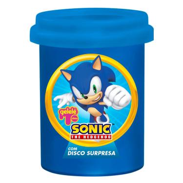 Imagem de Slime Sonic Surpresa Doce Brinquedo 152g - Item Sortido