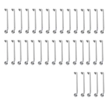 Imagem de Alça De Apoio 80cm Barra Inox Kit 34 Unidades Cadeirante Idoso Gestante Acessibilidade Banheiro Box
