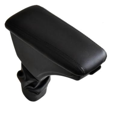 Imagem de Apoio de Braço Porta Objetos Para Onix 2012 a 2020 E Prisma 2013 a 2020 (Preto - Costura Preta)