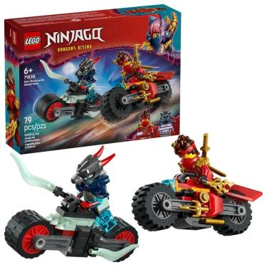 Imagem de Lego Ninjago Corrida Motocicleta Veloz do Kai 79 Peças 71838