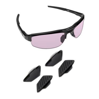 Imagem de Biyxpiv Protetores de nariz de substituição para óculos de sol Oakley Mercenary OO9424, fácil instalação, Ponte alta (pequena) almofada de nariz X 2