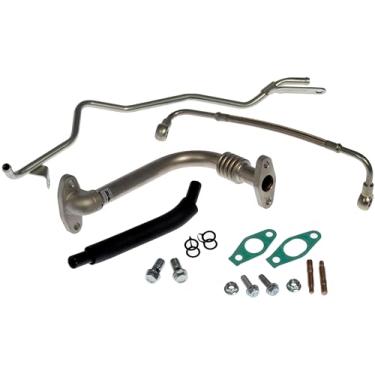 Imagem de Dorman 667-066 Turbocompressor líquido de arrefecimento e fornecimento de óleo/kit de linha de retorno compatível com modelos selecionados Chevrolet/GMC