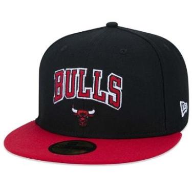 Imagem de Boné 59Fifty NBAChicago Red Bulls Back To School Fitted Aba Reta Aba Reta Fitted New Era Masculino-Masculino