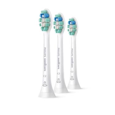 Imagem de Philips Sonicare Controle de placa C2 - Cabeças de escova de dentes elétricas de substituição genuína, branca, pacote com 3, HX9023/65