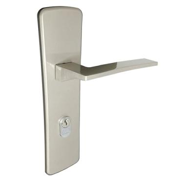 Imagem de Fechadura Externa Safira Espelho Champanhe 55mm União Mundial