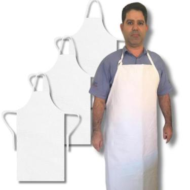 Imagem de Avental impermeável multi-uso unissex 87x60 kit 3un - Clean Capas, BRA