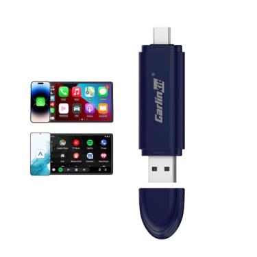 Imagem de Carlinkit Mini SE Pro Adaptador CarPlay sem fio/adaptador automático Android sem fio, durabilidade de alta qualidade, adaptador universal USB-C/A para carro para iOS/Android