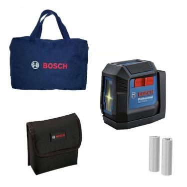 Imagem de Nível A Laser 2 Linhas Verdes Gll12-22G Bosch + Bolsa Bosch
