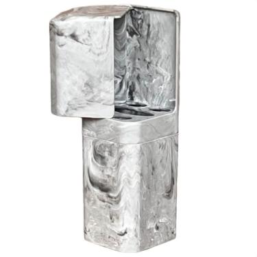 Imagem de Suporte Para Escova De Dentes E Pasta De Dentes — Caixa De Armazenamento(Branco Carrara)