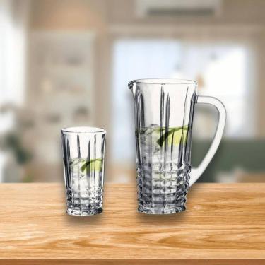 Imagem de Conjunto De Vidro 7 Peças Jarra & 6 Copos Mabel