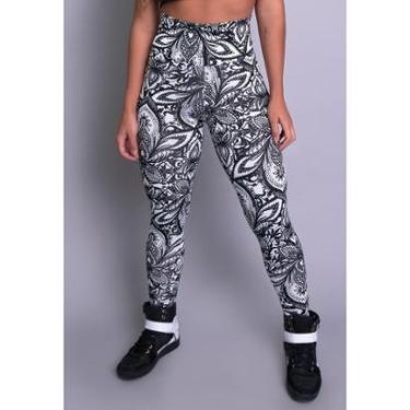Imagem de Calça Legging Suplex Cintura Alta Feminina Fitness Mvb Modas-Feminino