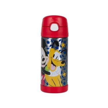 Imagem de Garrafa Térmica Escolar 320 ml Mickey - Bagaggio, U