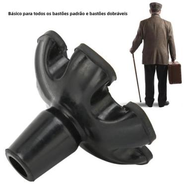 Imagem de Ponteiras De Borracha Antiderrapantes De 19mm Para Bastões De Caminhad
