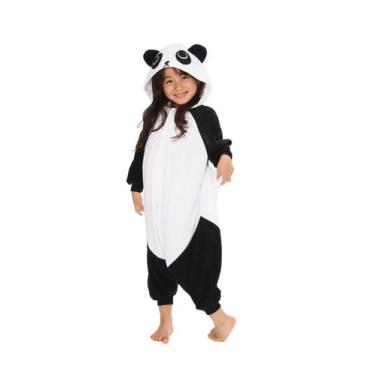 Imagem de Panda Infantil Pijama Kigurumi Macacão Fantasia - NO_BRAND_203062806, 