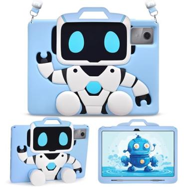 Imagem de Para Lenovo Tab M11/Tab K11 LTE 11 polegadas 2024 TB330FU Robot Blue