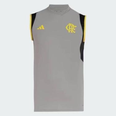 Imagem de Regata Adidas Flamengo Treino Comissão 2024-Masculino