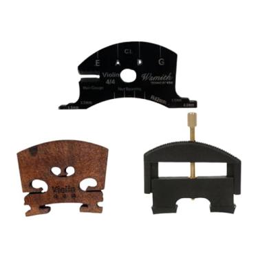 Imagem de JWQFBC Levantador de Cordas para Violino 4/4, Ferramenta para Ajuste de Cavalete de Violino, Estilo a