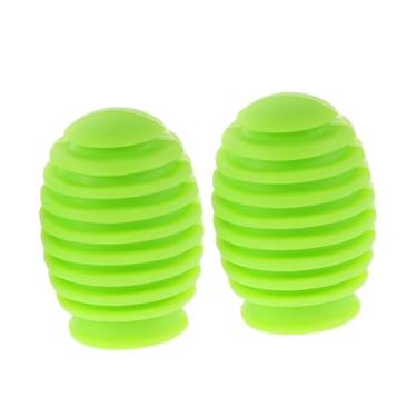 Imagem de UPKOCH 2 capas de silicone para redução de ruído para prática em casa silenciosa, amortecedores de bengala, protetores para bateristas, acessórios de percussão